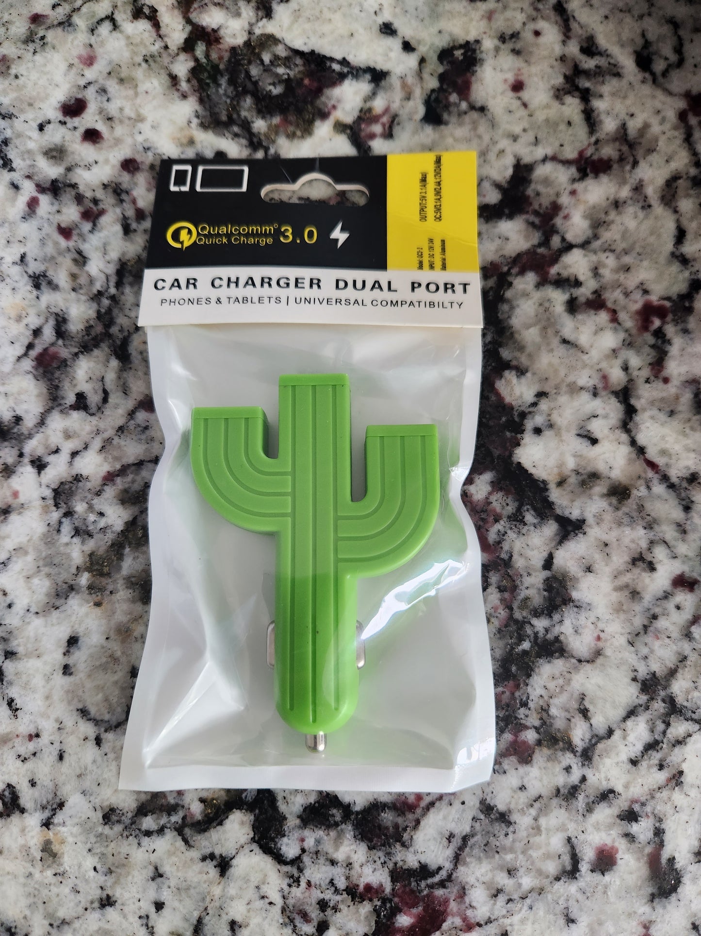 Cactus Tripple Car Charger