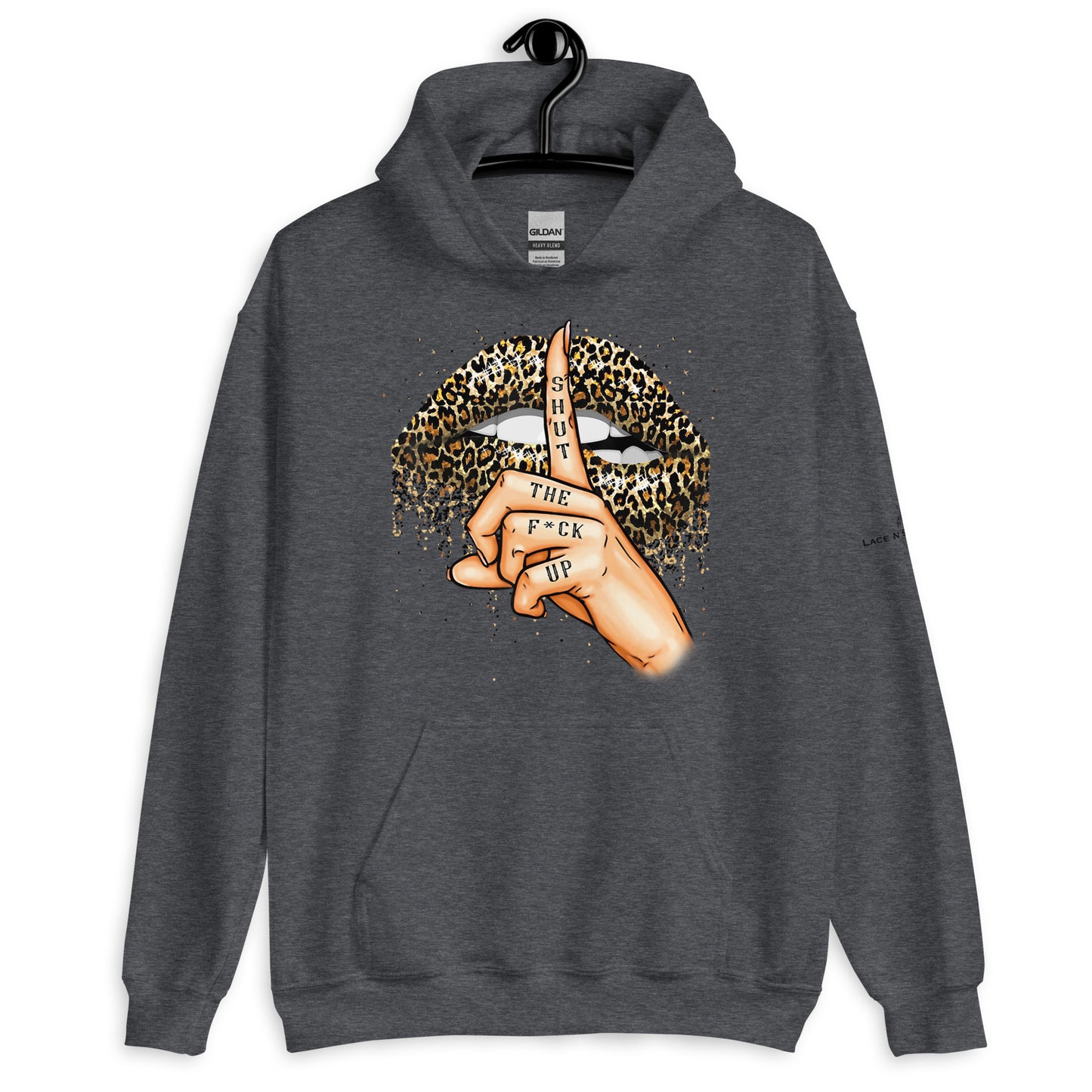 Leopard Shut the F*ck Up Unisex Hoodie