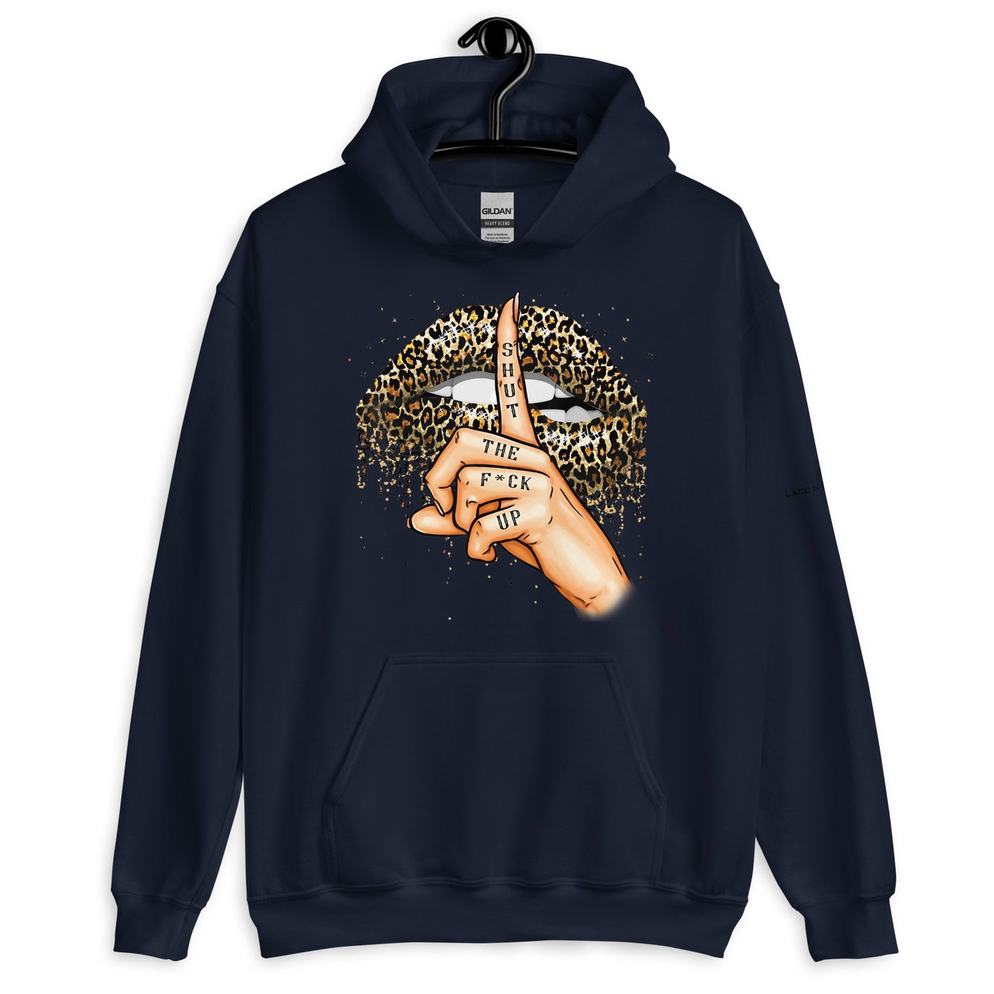 Leopard Shut the F*ck Up Unisex Hoodie