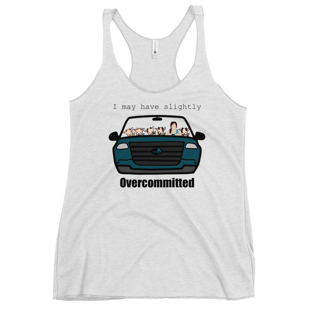 I may have Slightly Overcommitted Women's Racerback Tank