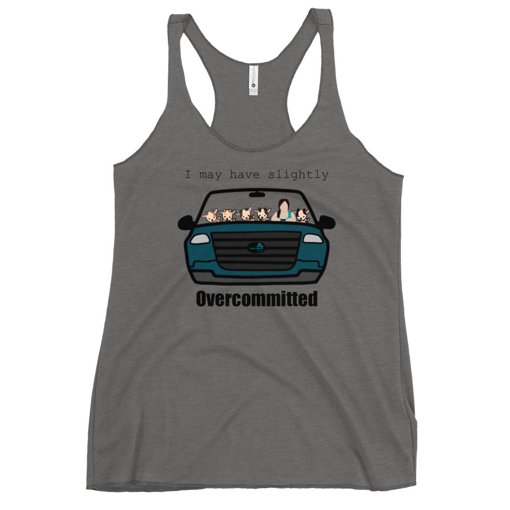 I may have Slightly Overcommitted Women's Racerback Tank