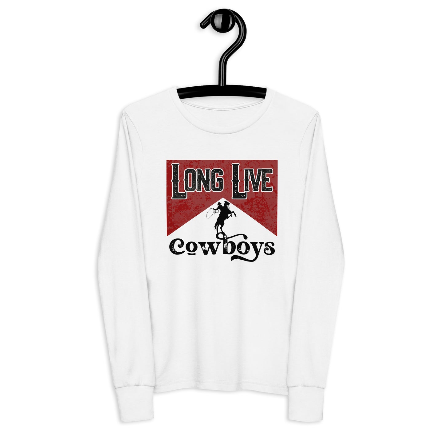 Youth Long Live Cowboys long sleeve tee