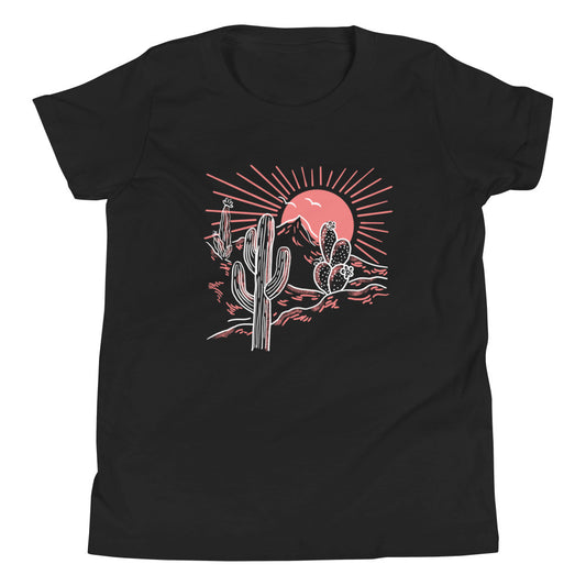 Youth Desert Cactus Short Sleeve T-Shirt